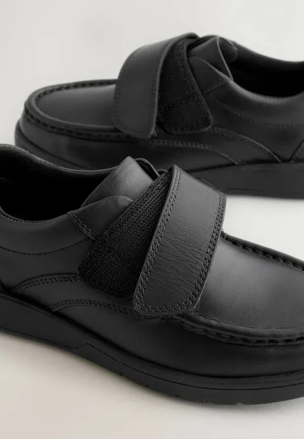 Туфли кожаные Touch-strap shoes Next, черный — фото 4