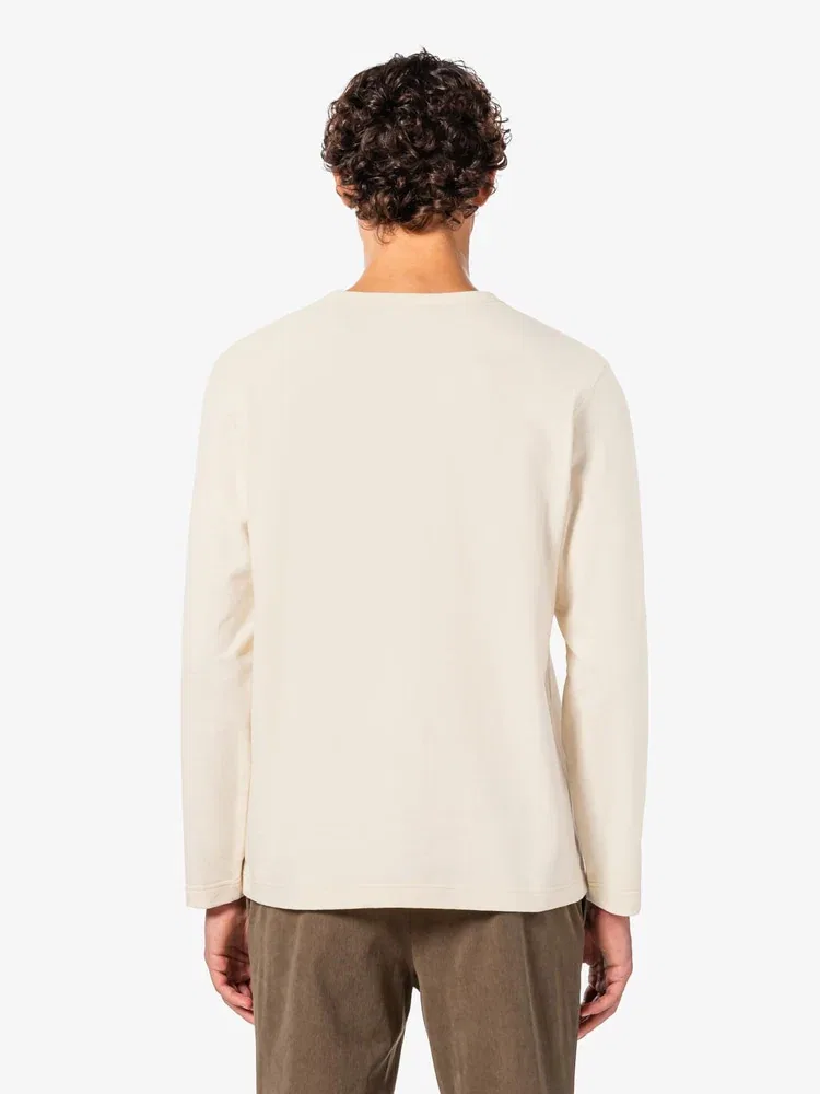 Футболка с длинным рукавом Stitch Crewneck Pocket LACOSTE — фото 3