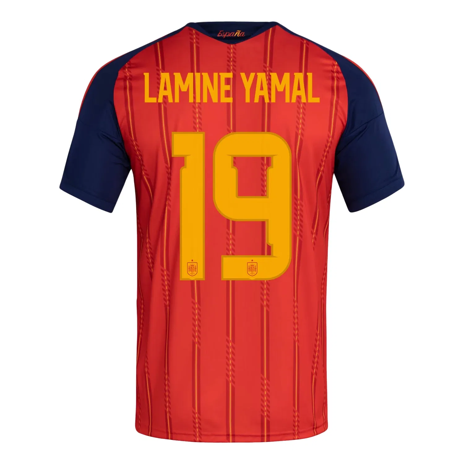 Мужская футболка Lamine Yamal Spain 26 Home Jersey Adidas, красный