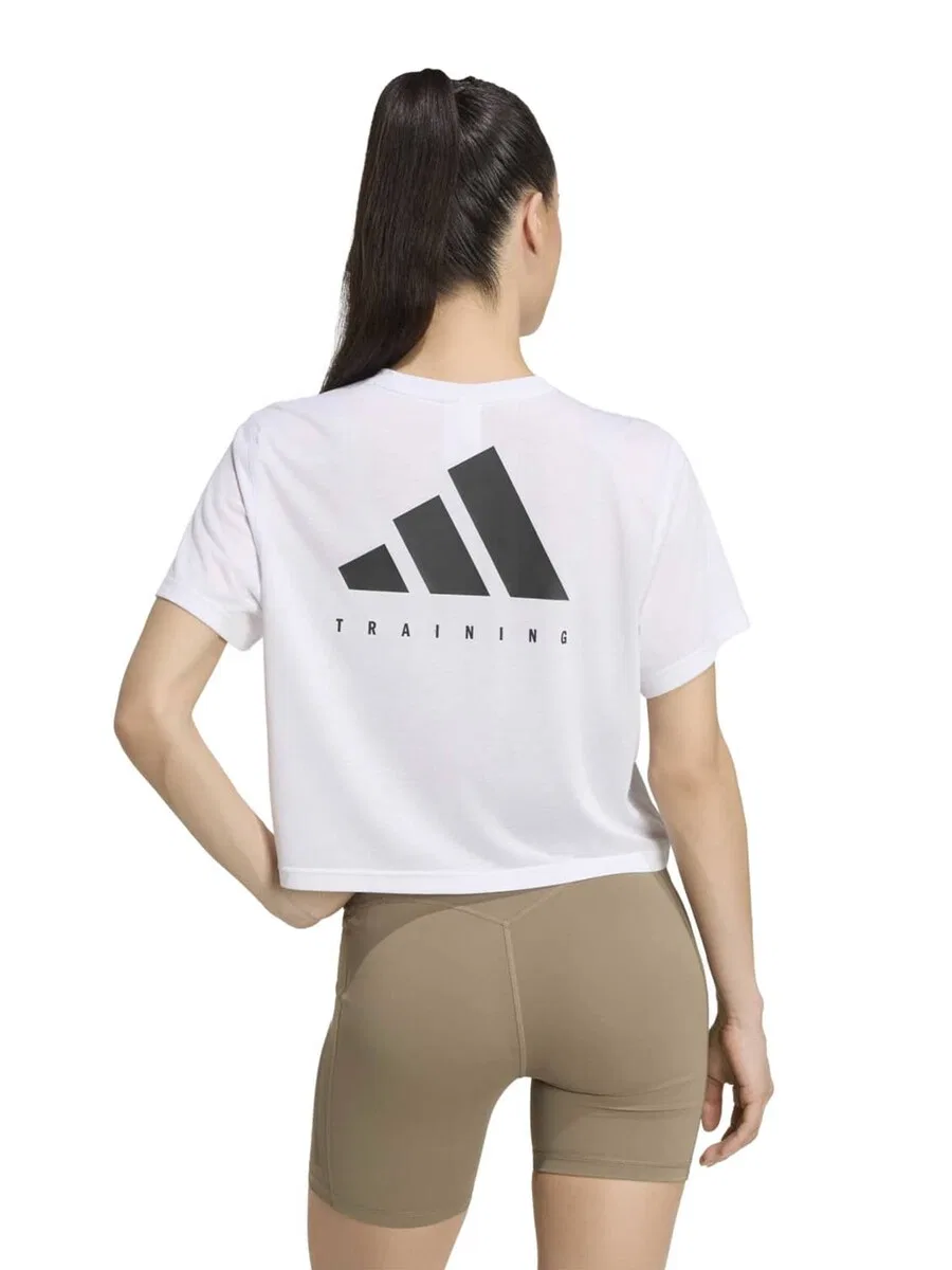 Спортивная футболка ADIDAS PERFORMANCE Performance Shirt 'PWR ESS' белого цвета — фото 2
