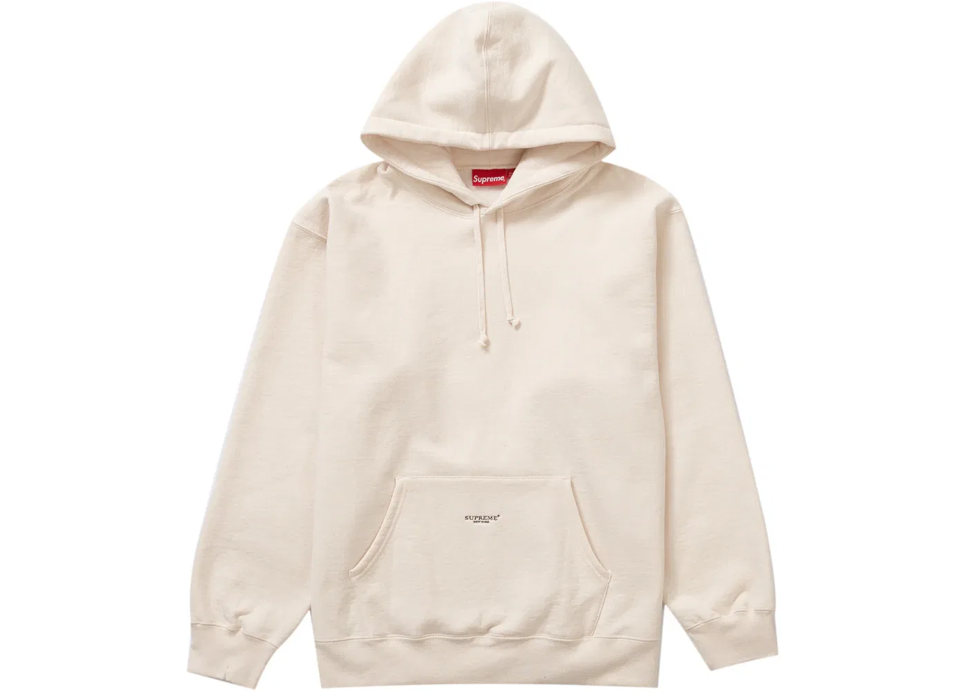 Мужская худи с принтом Supreme Sweatshirt (SS22), Natural