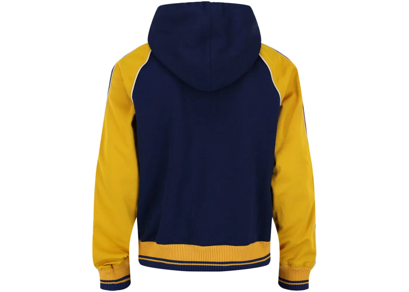 Женская худи с принтом GG Supreme Colorblock Gucci, Blue — фото 2