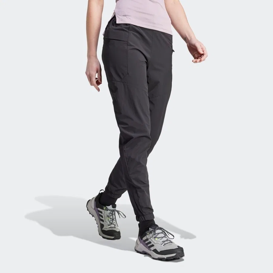 Женские спортивные брюки с карманами IQ1403 W Xperior Lt P adidas, Черный — фото 3