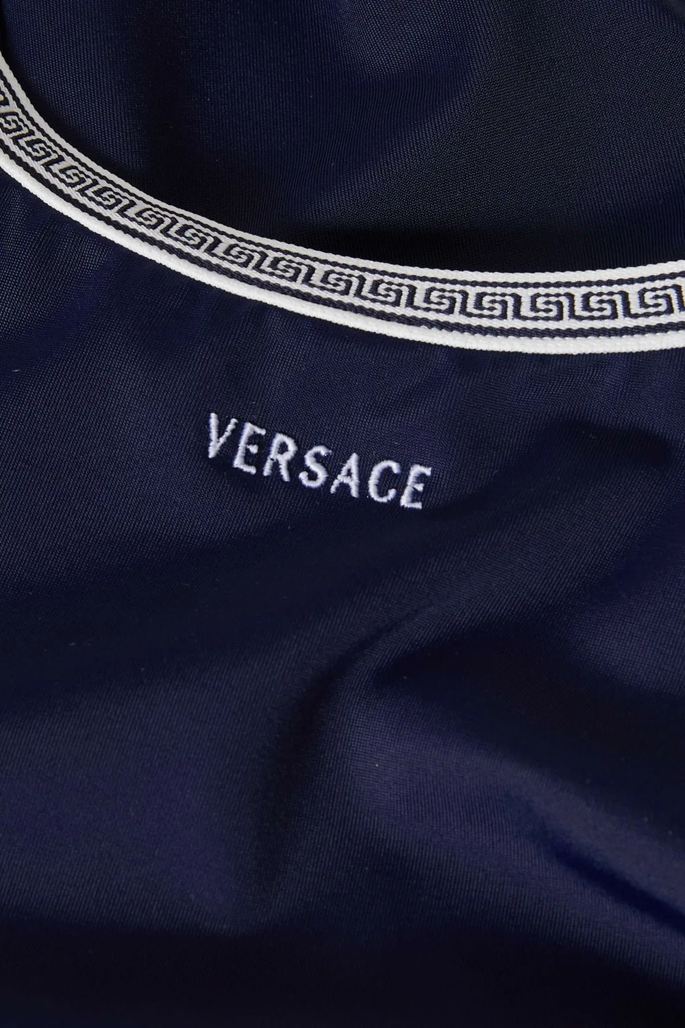 Купальник слитный с принтом Greca Versace — фото 4