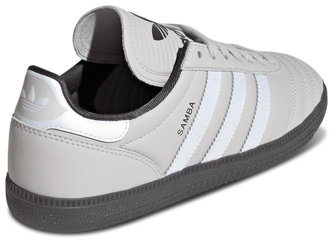 Мальчиковые кроссовки Samba JP Adidas, цвет Off White/Grey One/Utility Black — фото 3