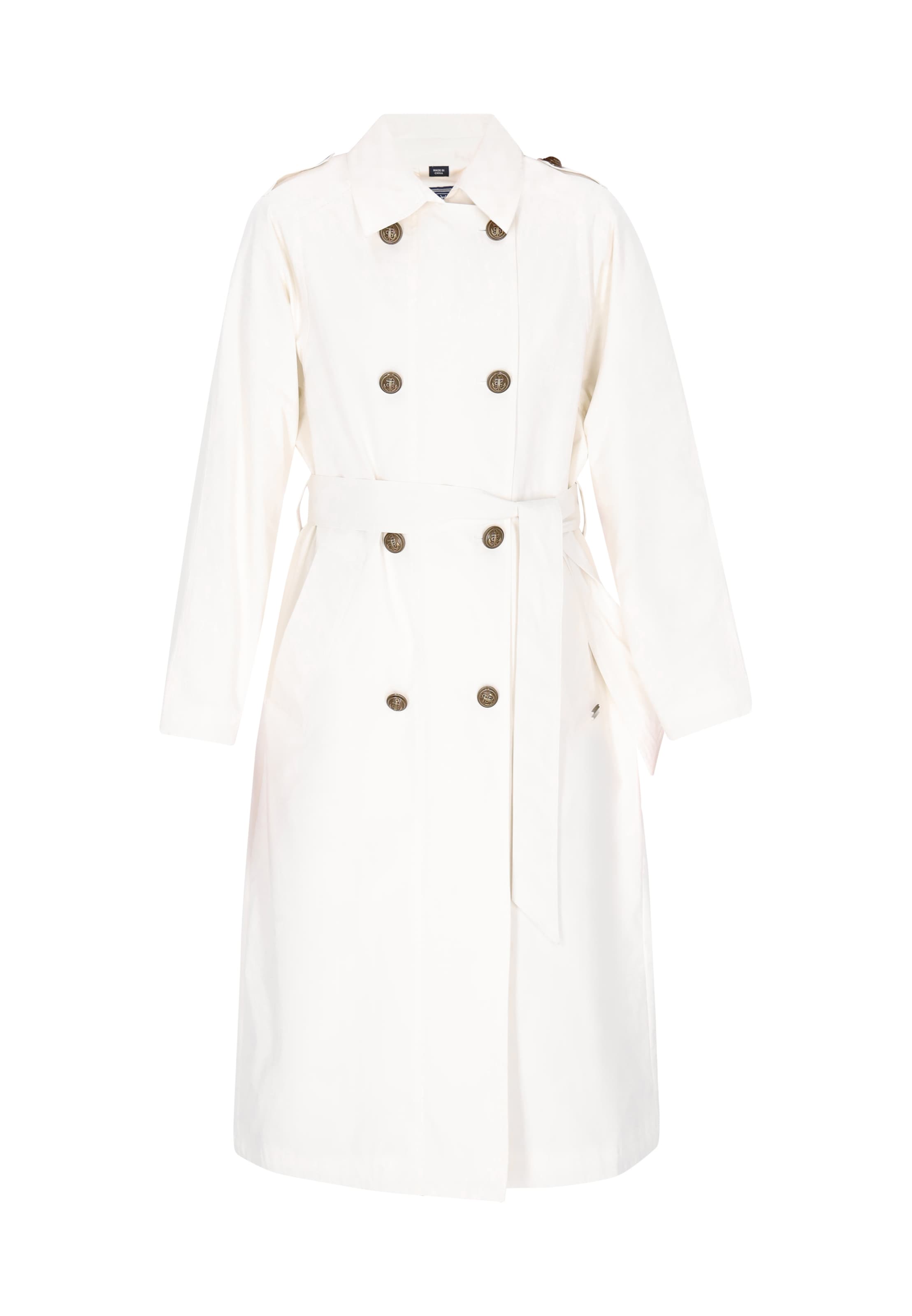 

DreiMaster Maritim Межсезонное пальто в цвете Off White