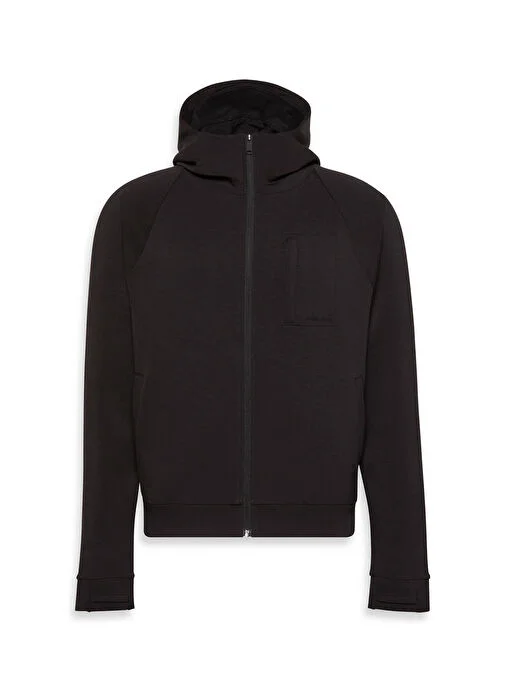 Толстовка Calvin Klein Long Sleeve Zip, черный