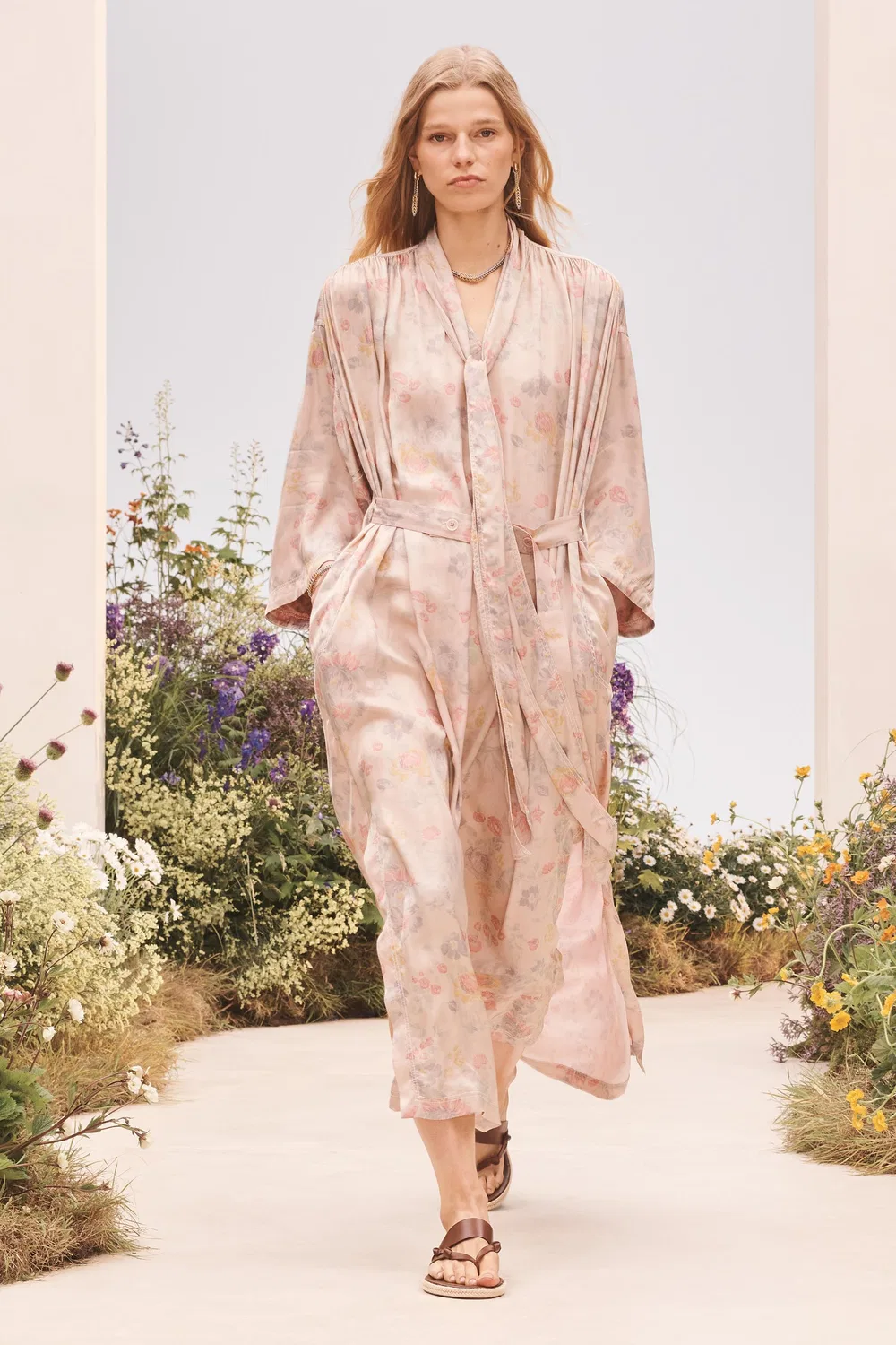 Платье SHRT FLWRS ZARA, Printed