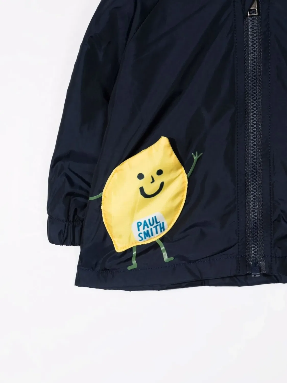 Куртка с капюшоном и фруктовым принтом Paul Smith, синий — фото 3