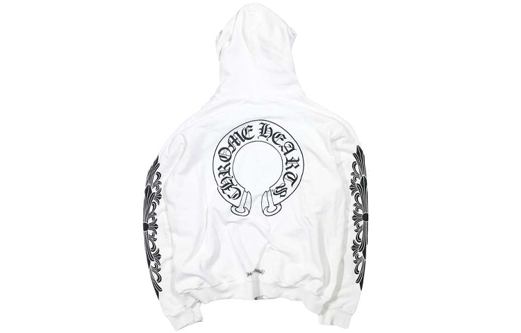 

Свитшот унисекс белый Chrome Hearts