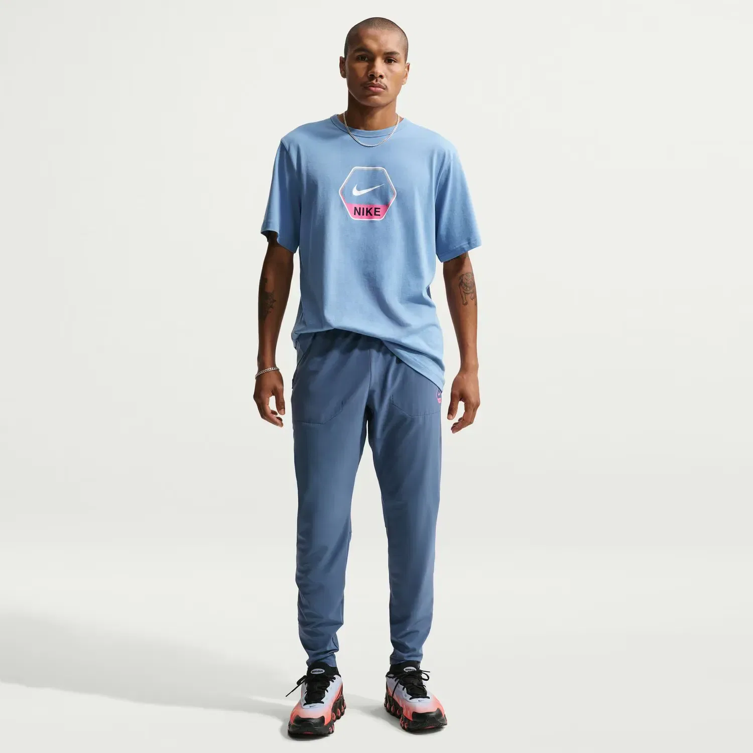 Мужская футболка Sportswear Nike, Azul — фото 3