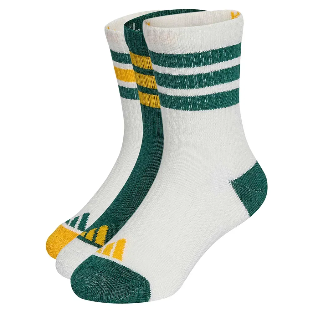 Детские носки с мягкой подошвой 3-Stripes Cushioned Sportswear Adidas, Multicolor