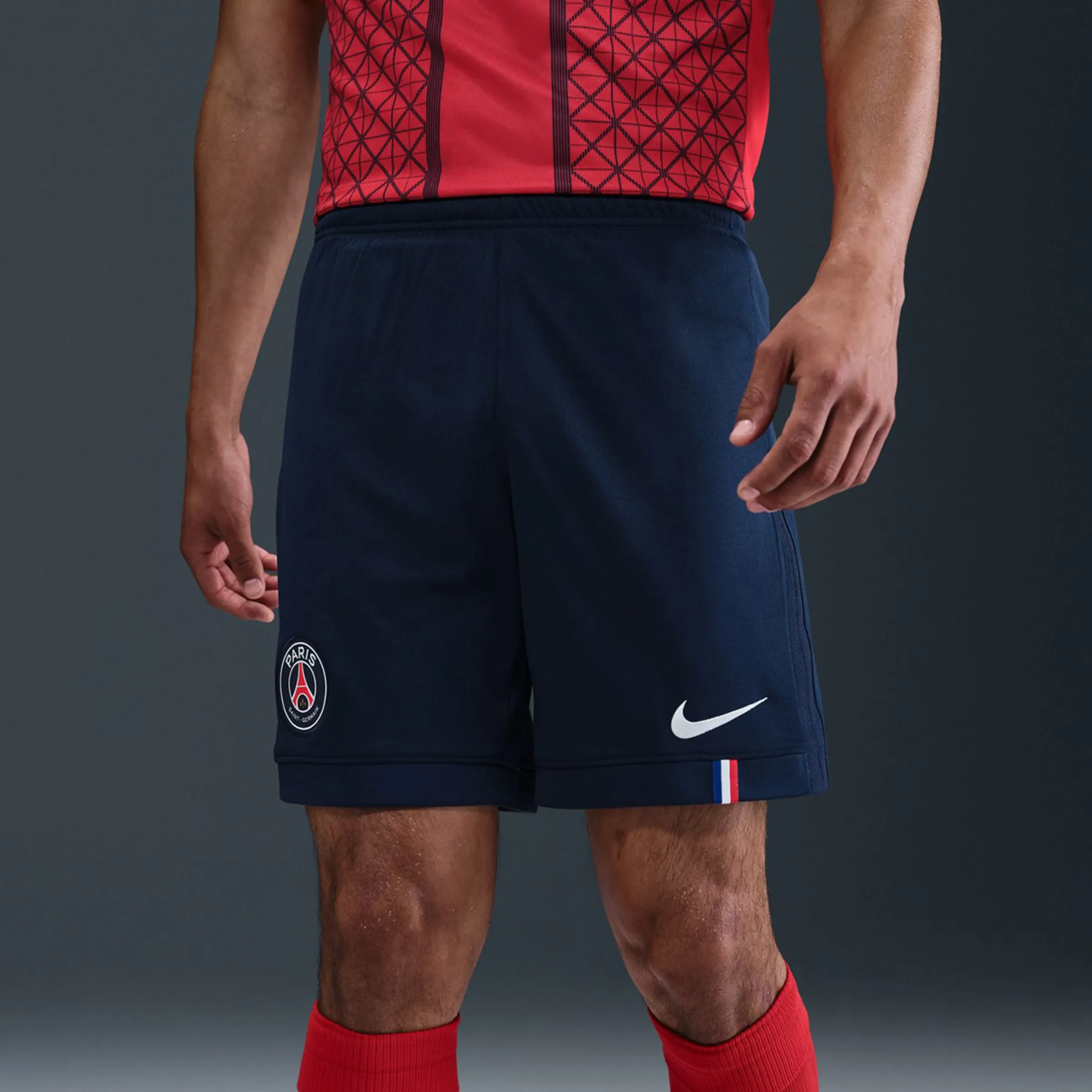 

Мужские шорты первой формы Пари Сен-Жермен PSG Stadium Nike, темно-синий