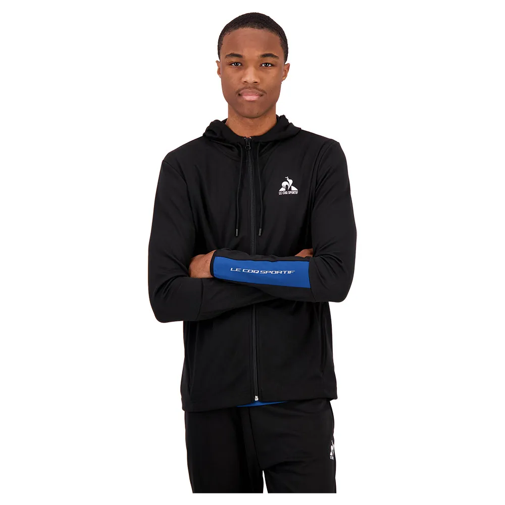 

Толстовка Le Coq Sportif Ess Sport N°1 full zip, черный