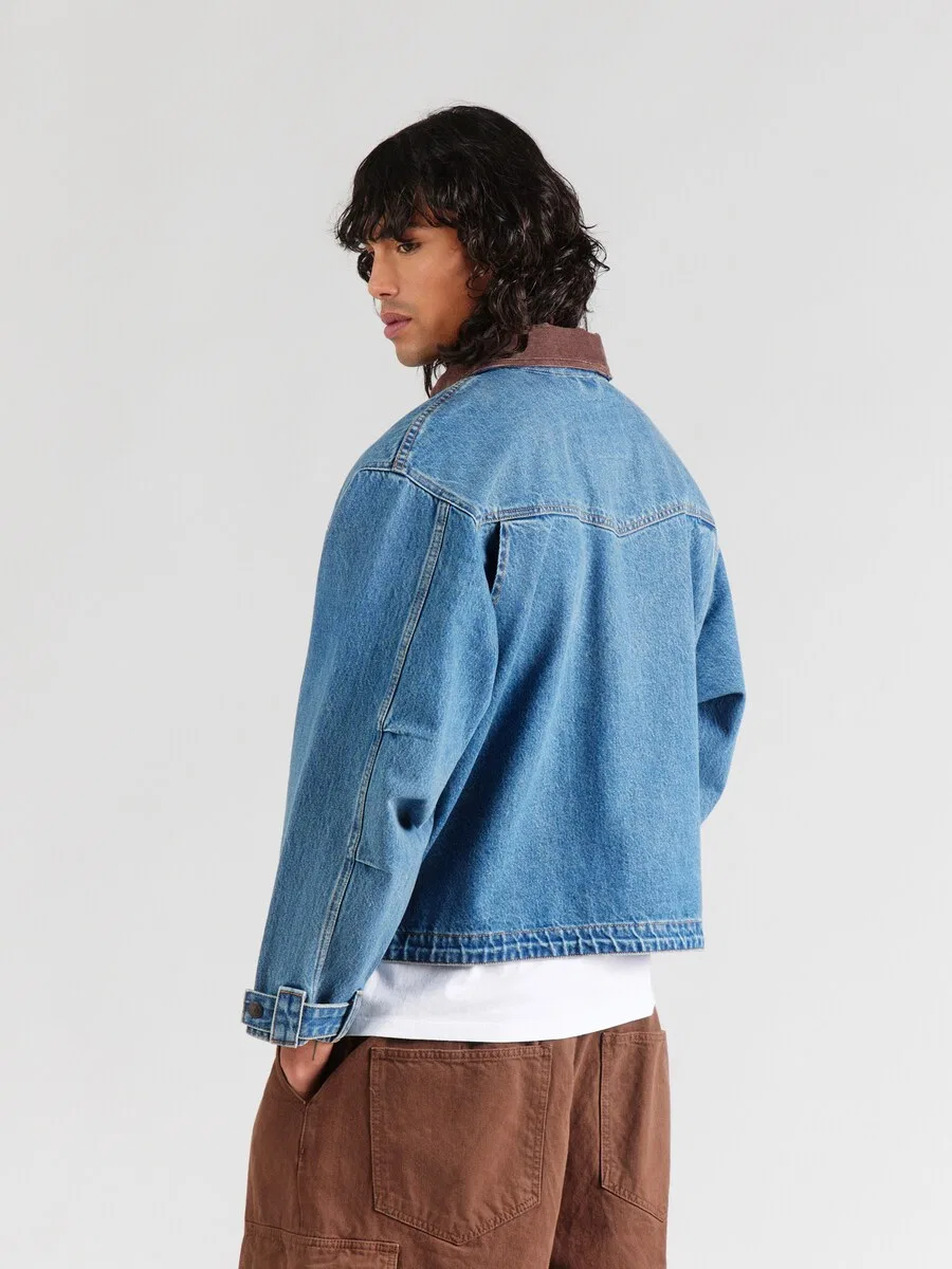 Куртка LEVI'S Between-Season Jacket 'Hilltop Jacket' цвета индиго — фото 4