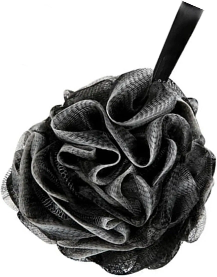 Мочалка для душа сетчатая DOITOOL, 3 шт, 15x36x12 см, Schwarz — фото 2