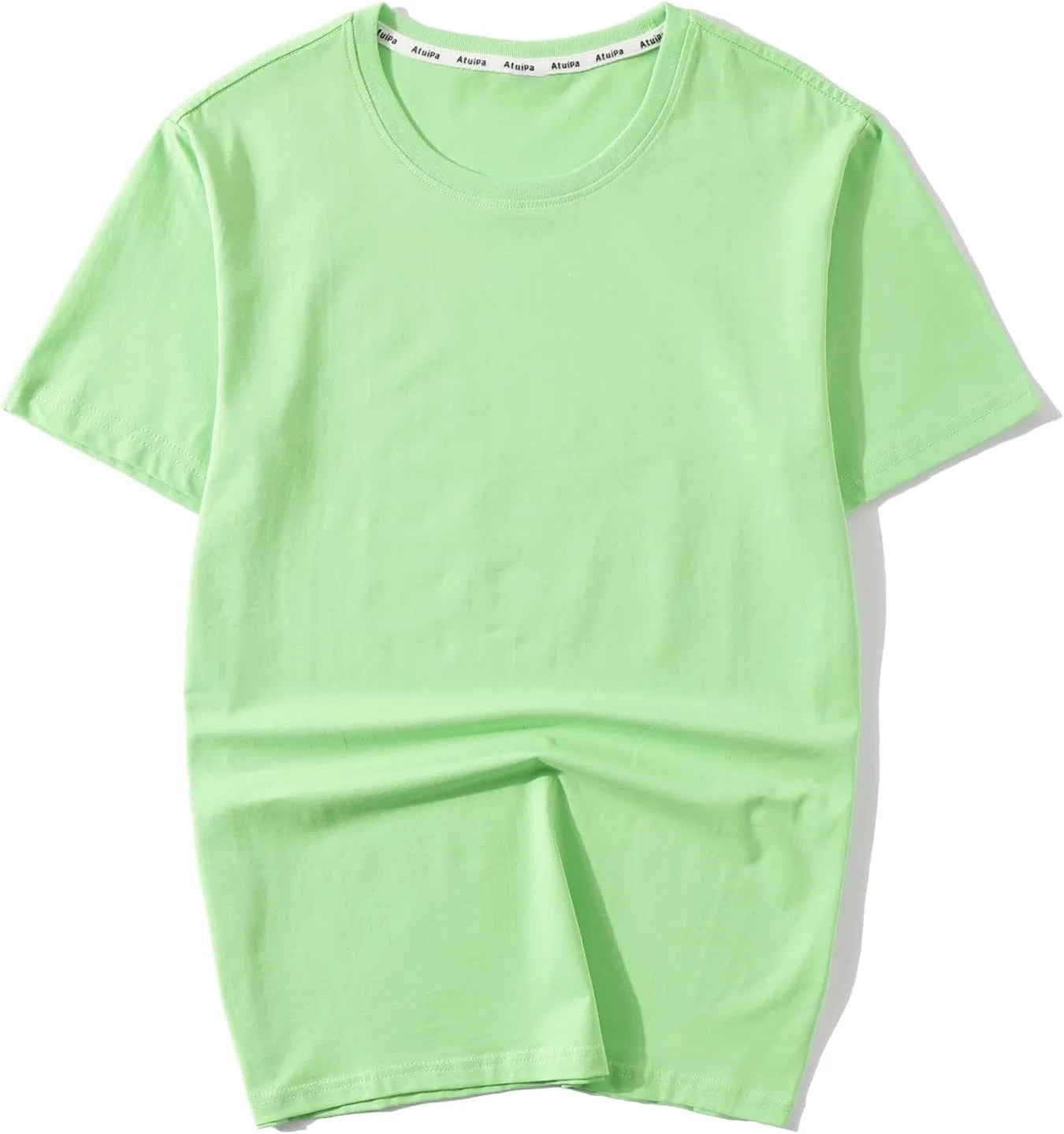 Мужская футболка classic crewneck short sleeve casual Summer Tee, Green