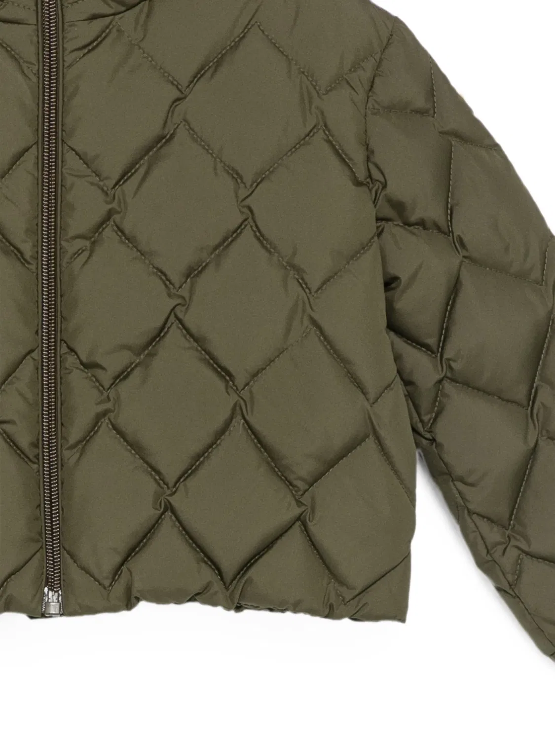 Стеганая куртка Ava Moncler Enfant, зеленый — фото 3