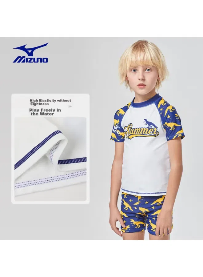 Плавки детские для мальчиков с принтом динозавра, Mizuno — фото 4
