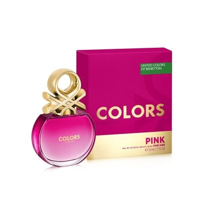 Туалетная вода Benetton Pink by United Colors для женщин, 50 мл — фото 3