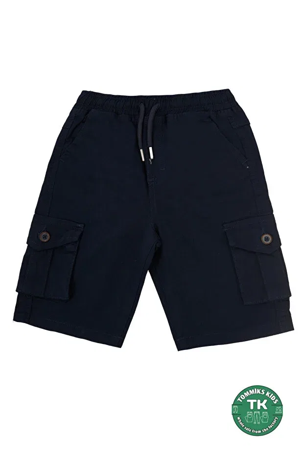 Детские шорты для мальчиков с карманами Tommiks Kids, Navy Blue