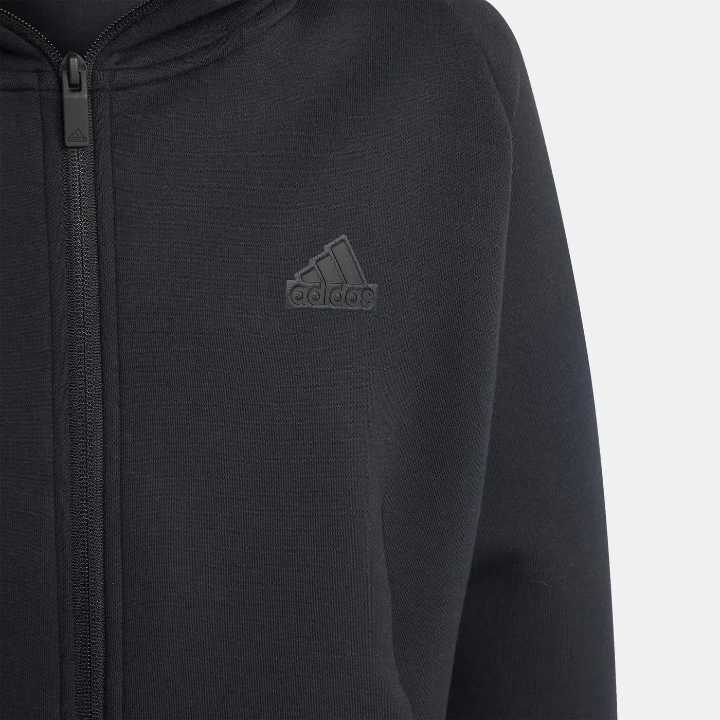 Худи на молнии с капюшоном Z.N.E. Adidas, серый — фото 3