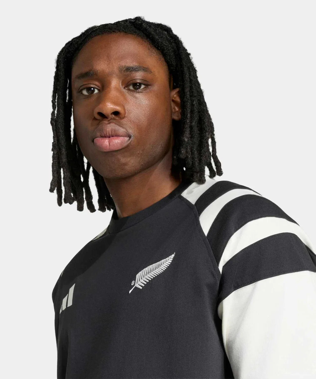 Мужская футболка с коротким рукавом All Blacks Leisurewear Adidas, Black — фото 4