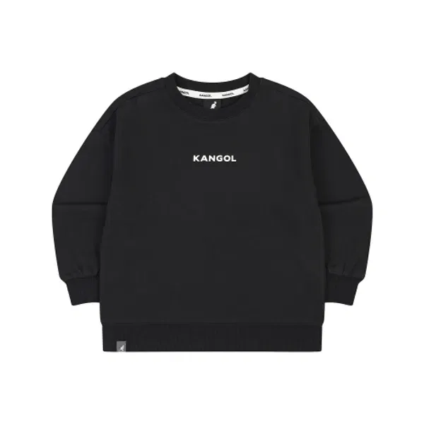 Свитшот с принтом, стандартный крой, Kangol Kids, черный