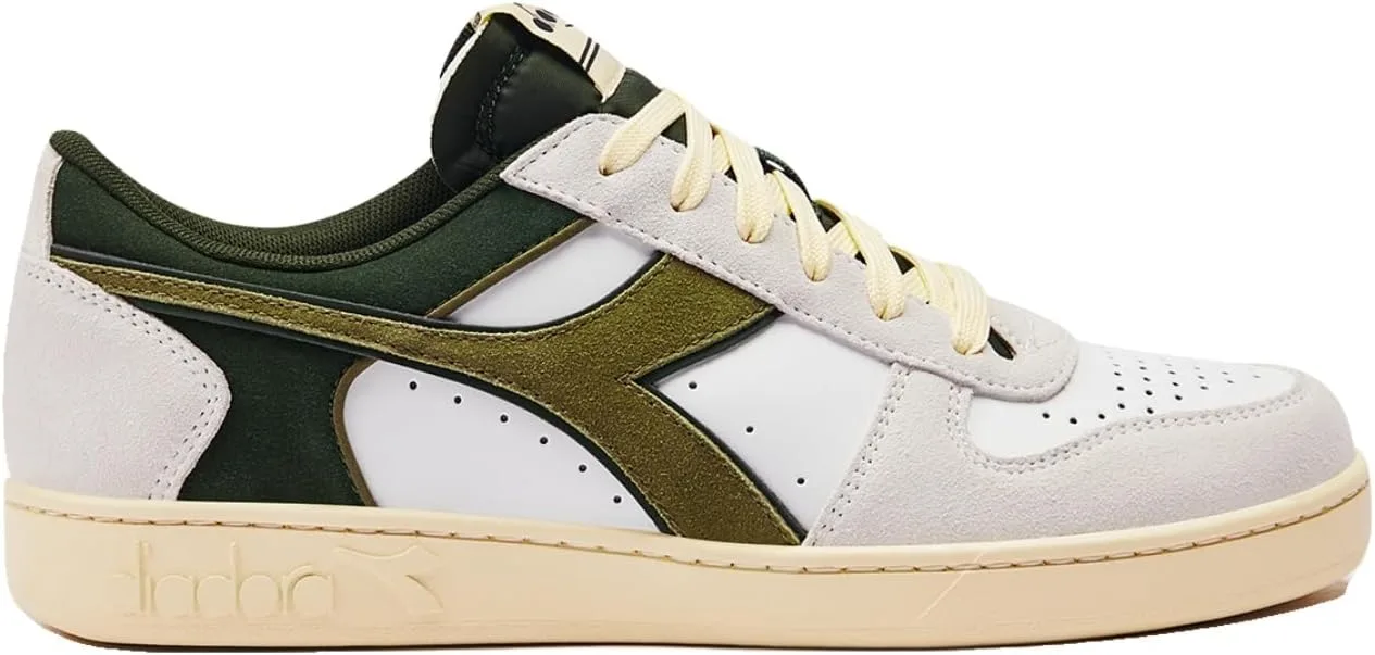 Кроссовки Diadora Unisex Magic Low из замши, белый