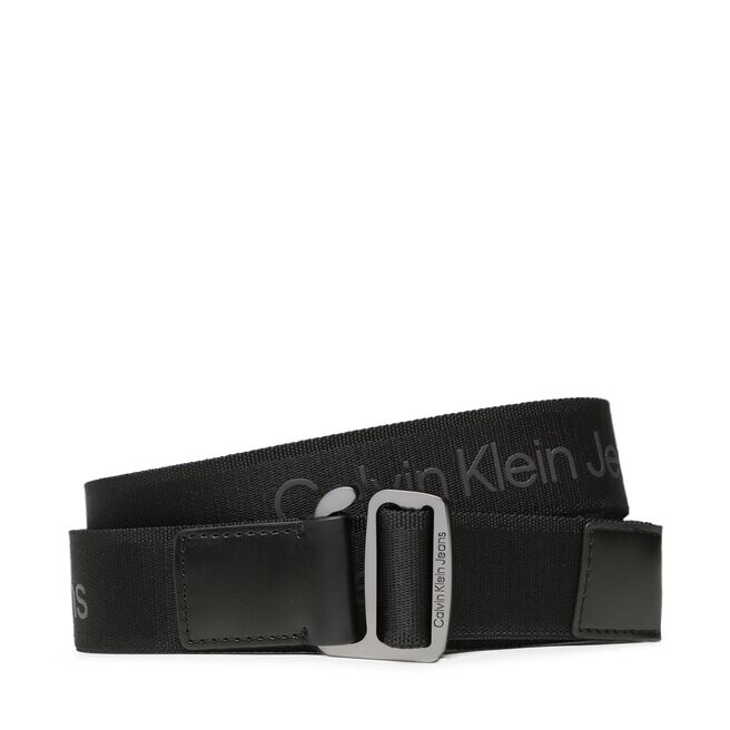 

Ремень Calvin Klein Jeans SliderLogo Webbing, черный
