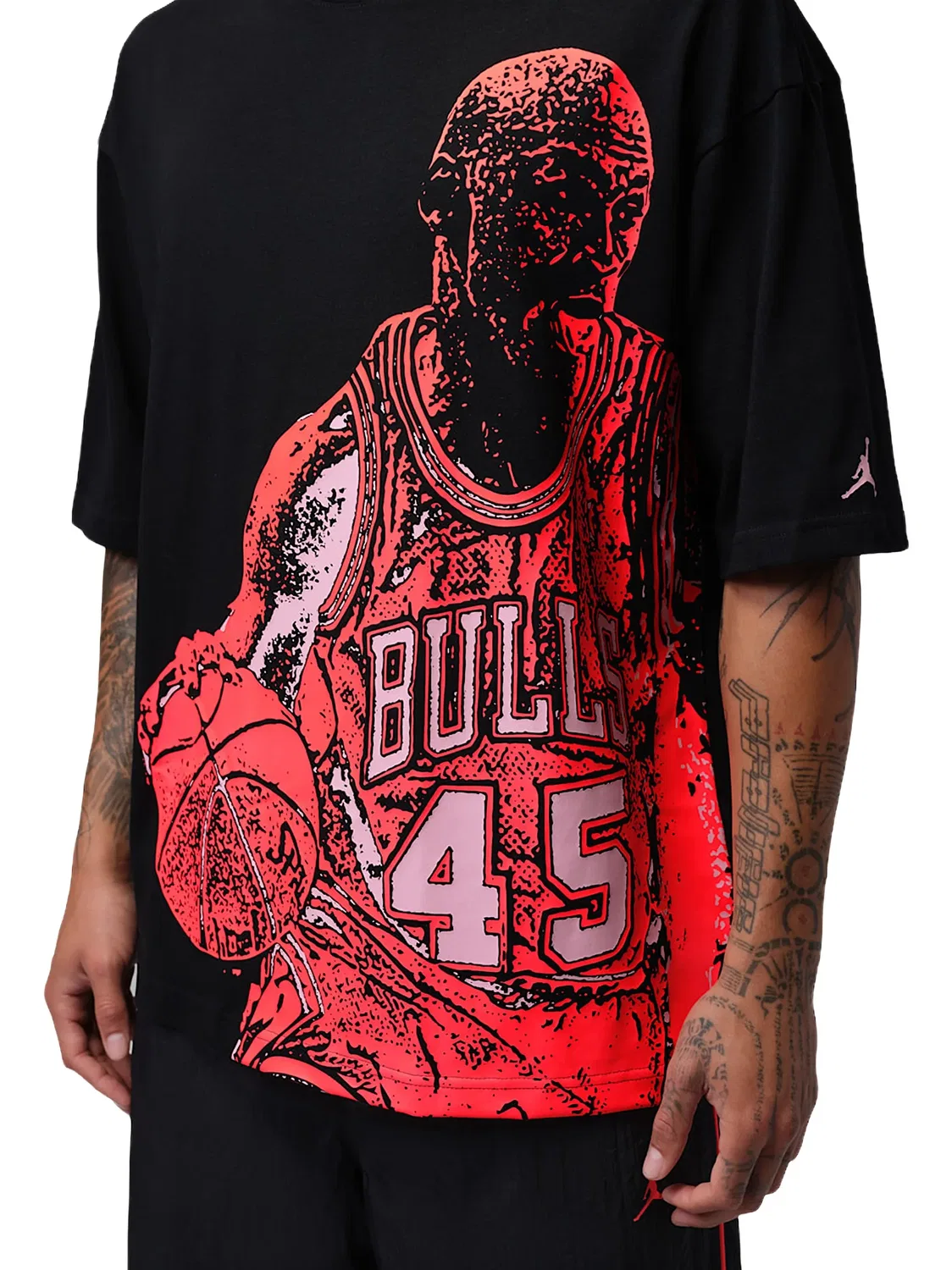 Футболка Dri-FIT с графичным принтом Jordan, черный — фото 2