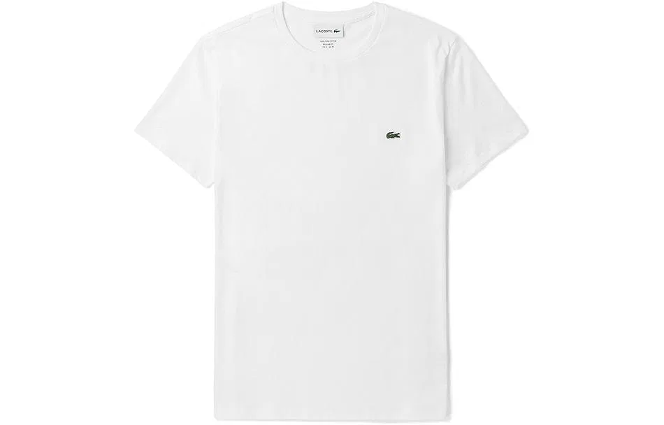 Мужская футболка с логотипом LACOSTE, Gray — фото 3