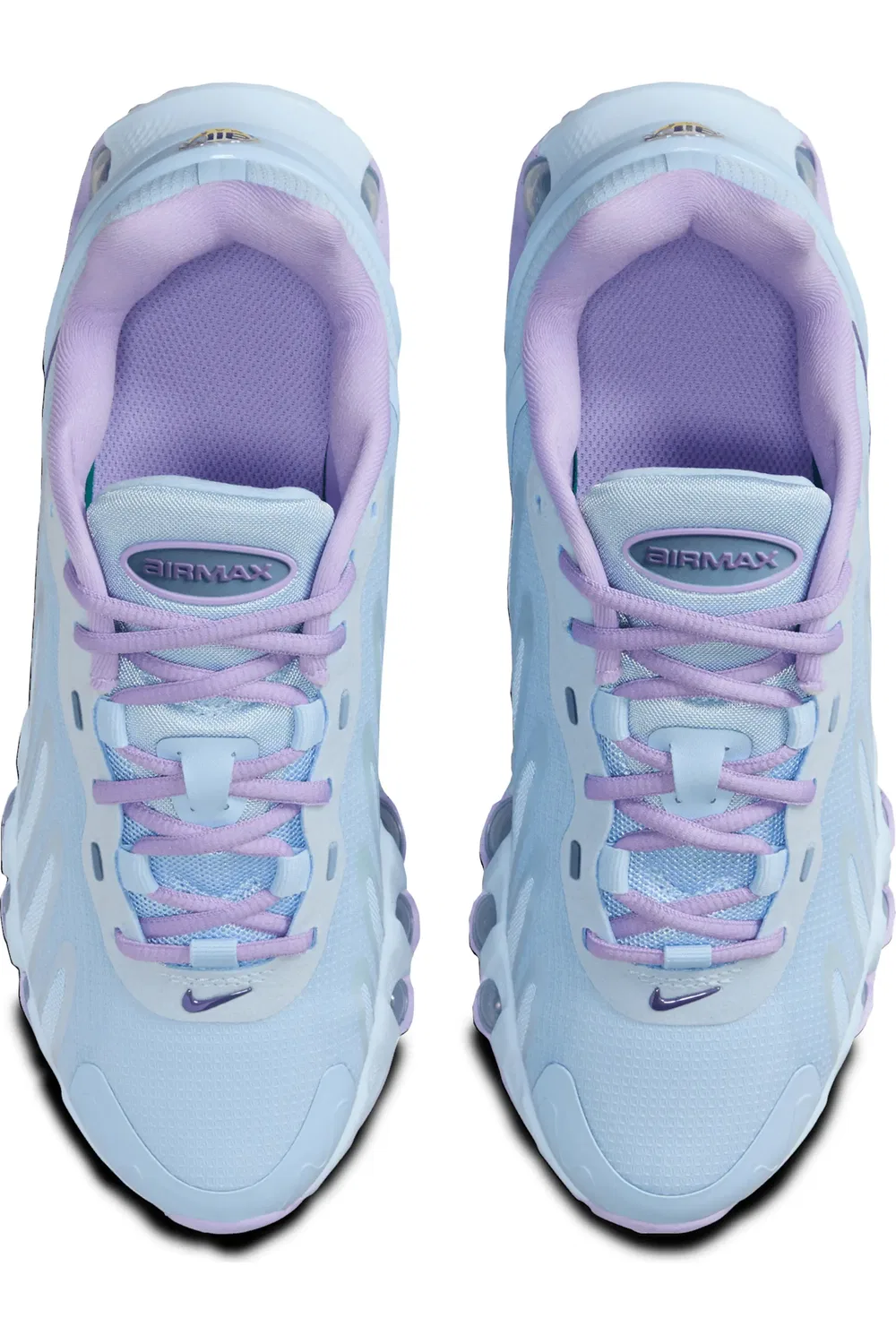 Детские кроссовки Dynamic Air Dn8 Nike, синий/серебристый/оранжевый — фото 3