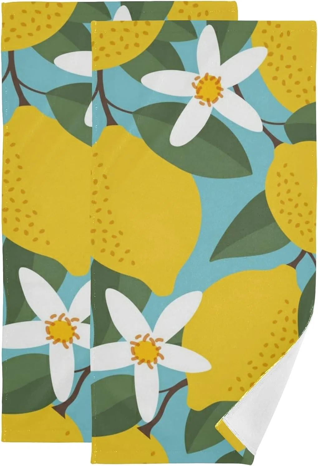 Лицевые полотенца, 2 шт, CHIFIGNO, Lemon Blossom