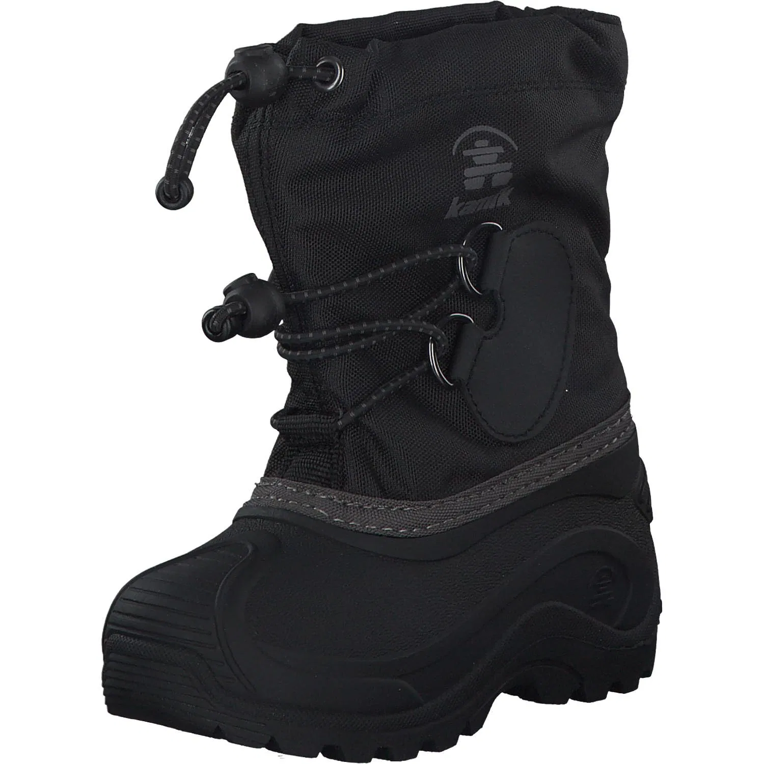 Детские зимние ботинки для мальчиков снегоступы Southpole4 Kamik, Black