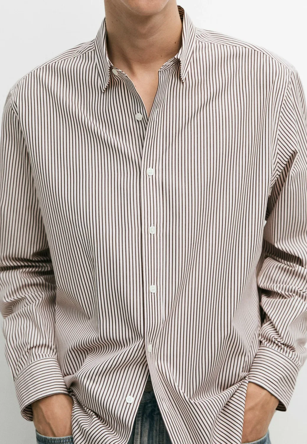 Рубашка Massimo Dutti, Green — фото 4