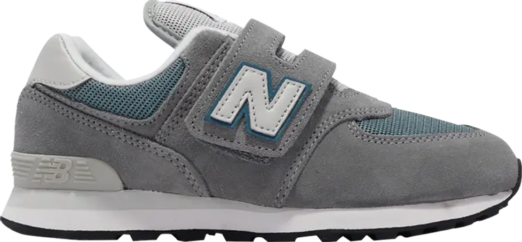 

Кроссовки для малышей New Balance 574, серый/белый