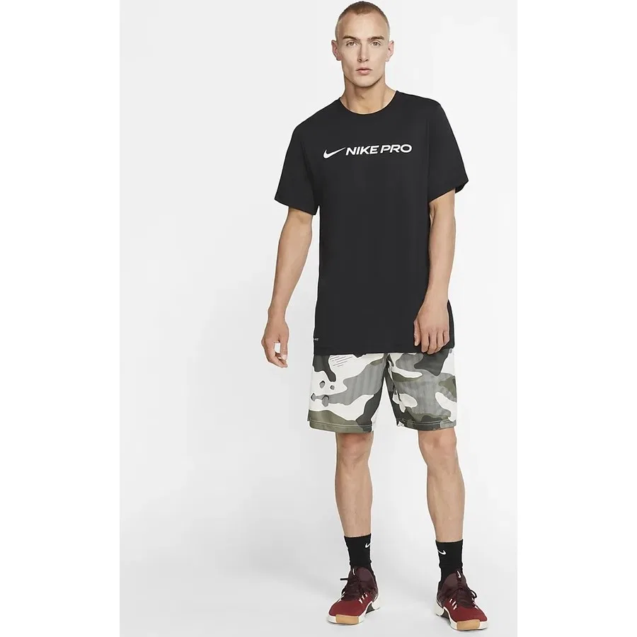 Футболка Nike Pro Dry Tee Cd8985-010, Черный — фото 3