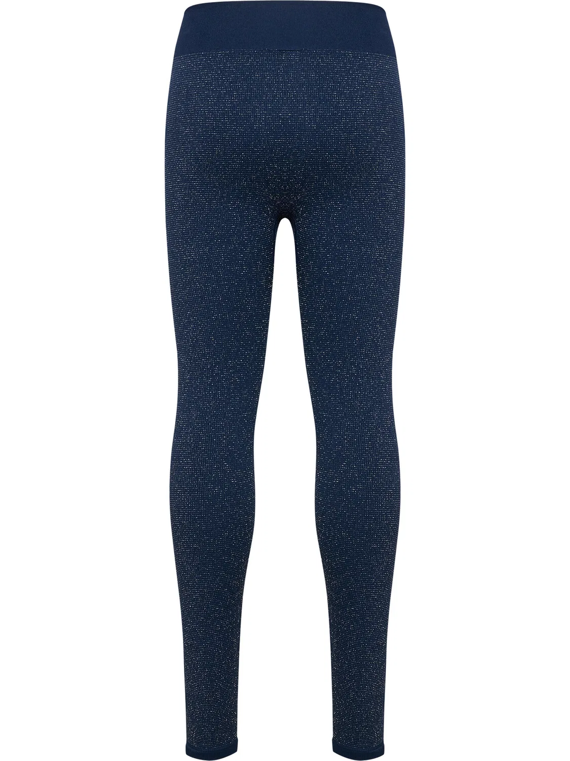 Детские леггинсы с регулируемой талией Hmljr Seamless Hummel, Blau Navyblau Gletscherblau — фото 2