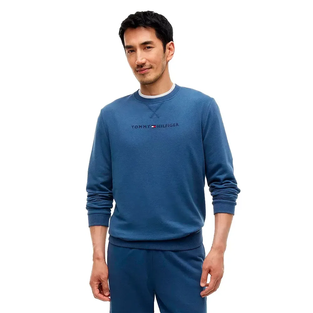 Мужской свитшот с логотипом Tommy hilfiger Track, Blue