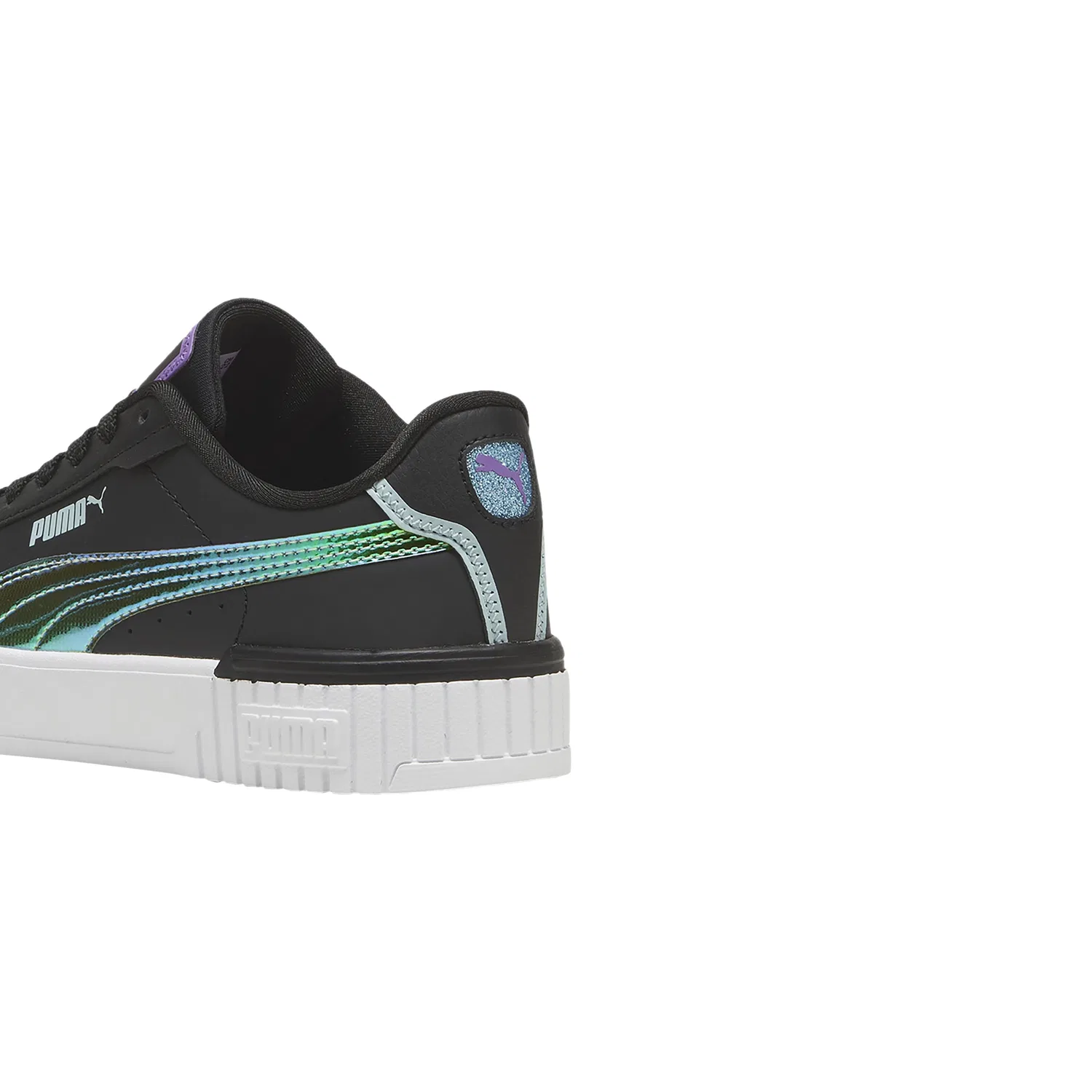 Детские кроссовки из искусственной кожи Puma Carina 2.0 Deep Dive Jr, Schwarz — фото 4