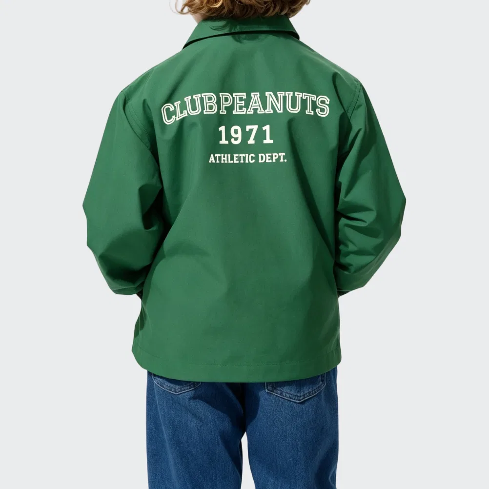 Детская куртка с лацканами X PEANUTS UNIQLO — фото 4