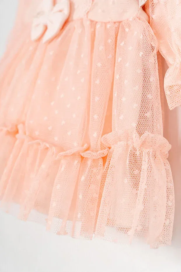 Детское платье для девочек кружевное Miniday Baby, Multicolor — фото 3