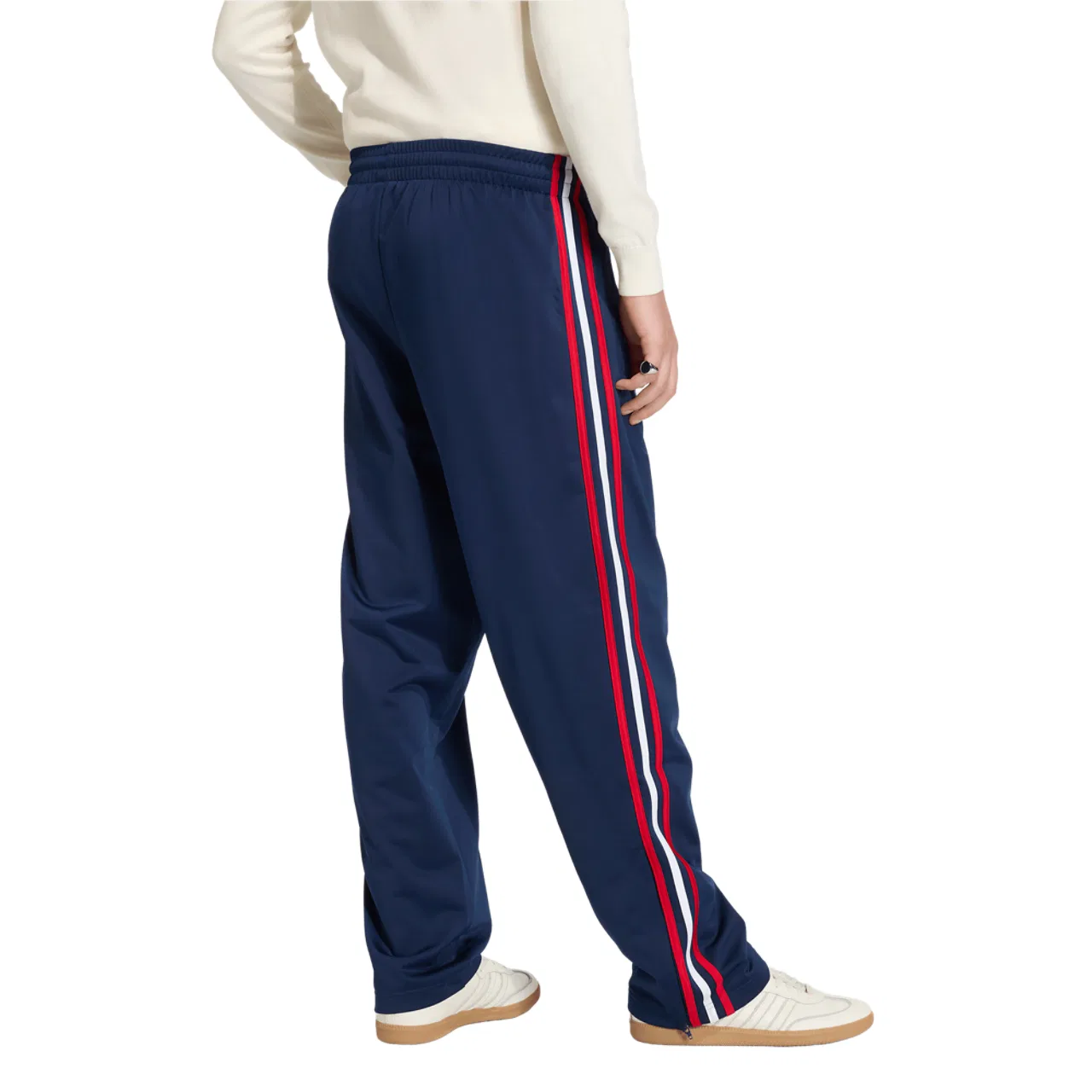 Мужские спортивные брюки Firebird Adidas, цвет Night Indigo/Better Scarlet/White — фото 2
