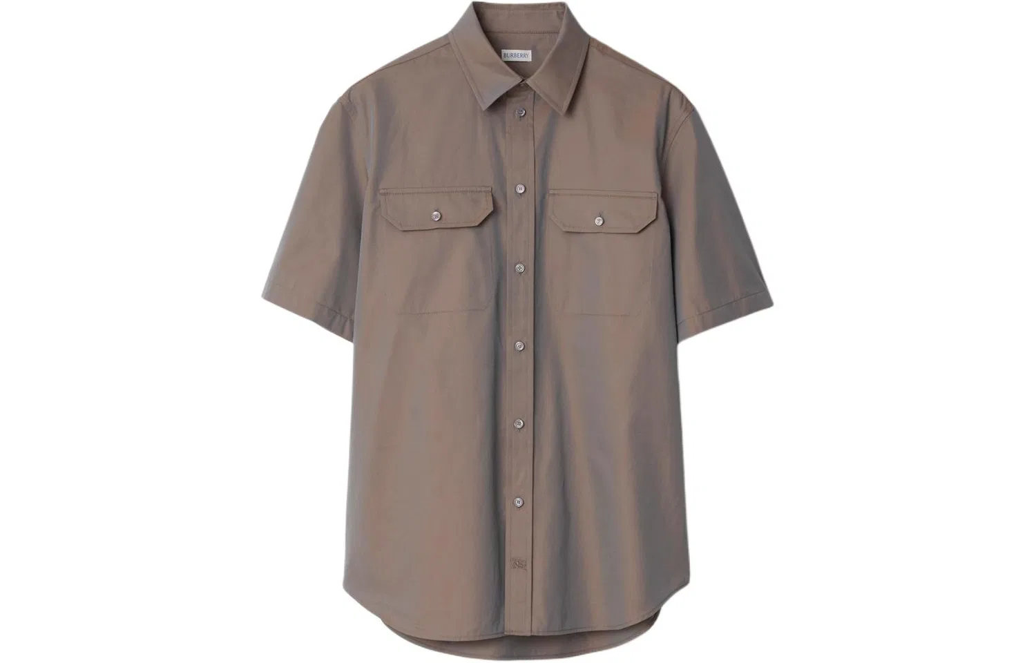 Мужская рубашка с принтом Burberry, Mist Color