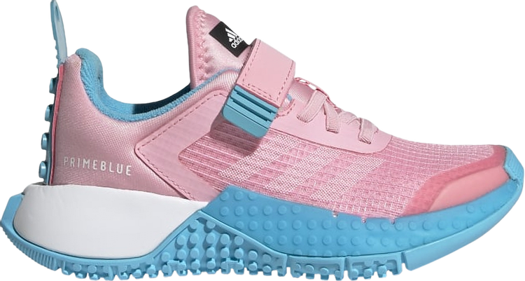 Кроссовки для малышей Adidas LEGO x Sport J, розовый - фото