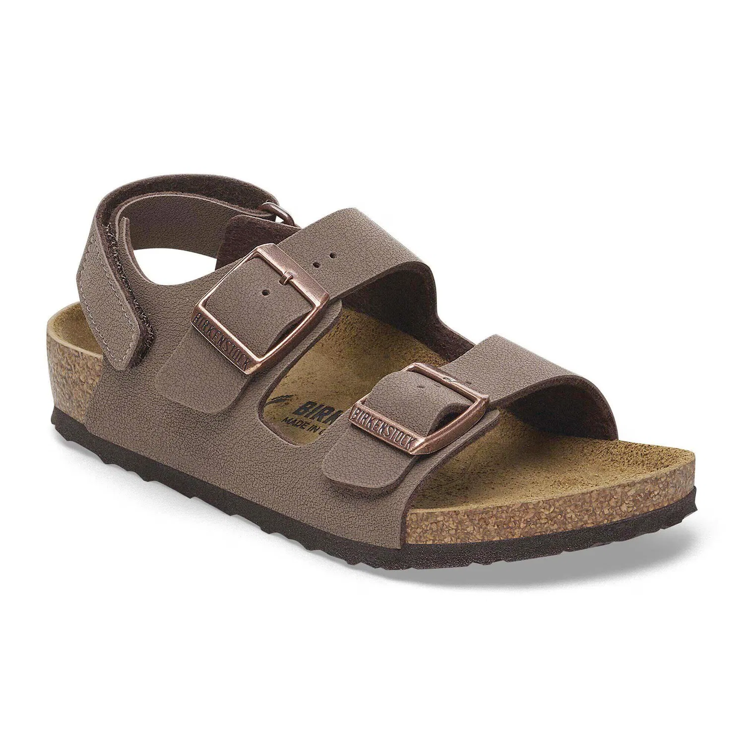 Детские сандалии с двумя ремешками Milano HL Birkenstock, Braun — фото 2