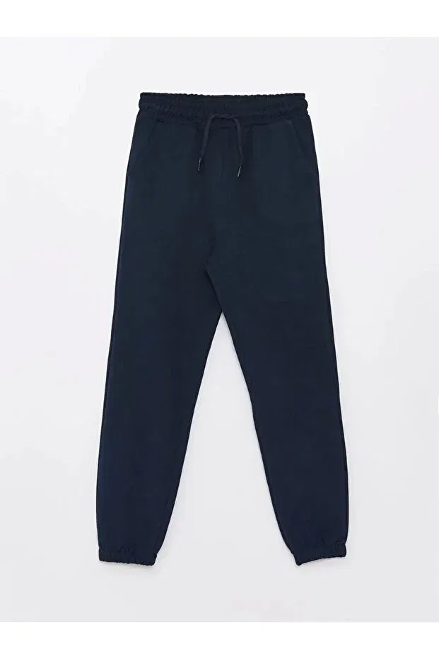 Детские спортивные штаны для девочек с эластичным манжетом Funstyle, Navy Blue
