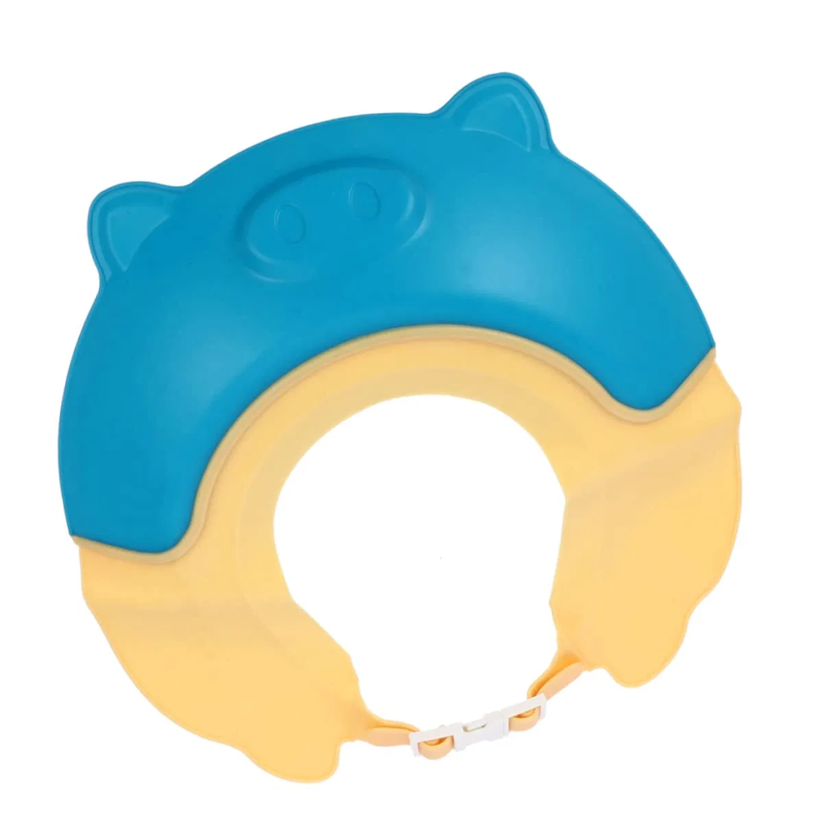 No brand Детская шапочка для душа, TPE, 23x23x0.5 см, Yellow blue