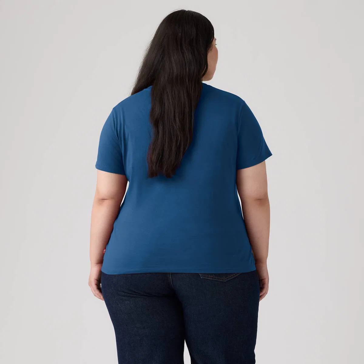 Идеальная футболка (большого размера) Levi's, Abela Floral - Blue — фото 4